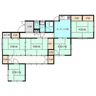 Tranquil 4-Bedroom Akiya Perfect for Renovation in Nagano in Hirashiba, Nagano City, Nagano
