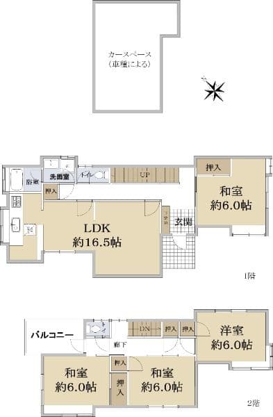 Traditional Akiya 4DK House in Eganosho in Eganosho 6-chome, Habikino City, Osaka Prefecture, Osaka