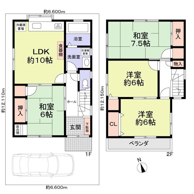 Traditional 4DK House in Nakamiya 3-chome | 936 sqft in Nakamiya 3-chome, Asahi Ward, Osaka City, Osaka Prefecture, Osaka