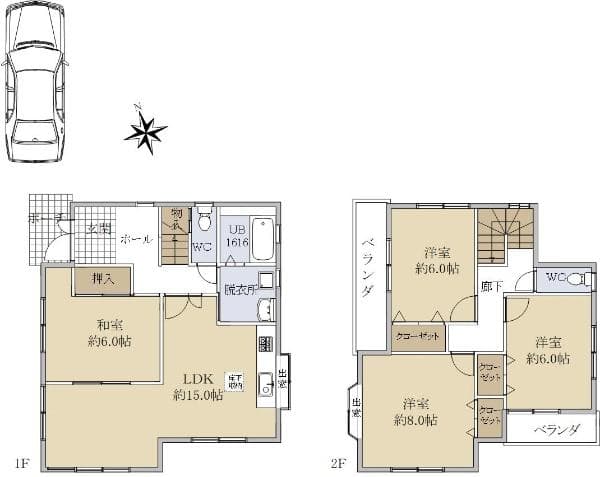 Traditional 4DK House in Eganosho 6-chome | 1087 sqft in Eganosho 6-chome, Habikino City, Osaka Prefecture, Osaka